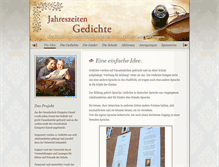 Tablet Screenshot of jahreszeitengedichte.de